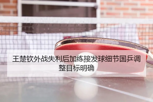王楚钦外战失利后加练接发球细节国乒调整目标明确 - kaiyun